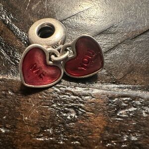 Authentic Pandora you/me hanging charm